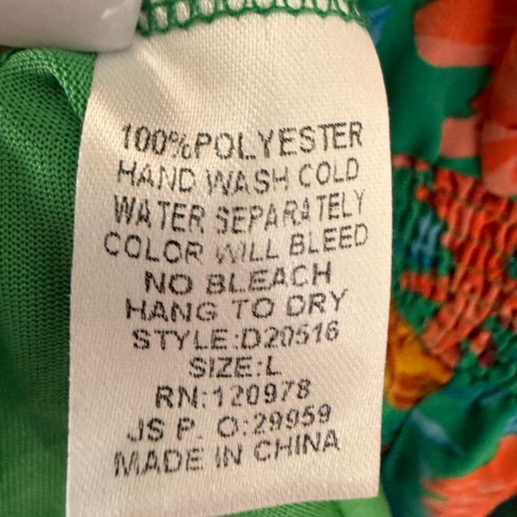 Vici Green Floral Boho Maxi Dress - Picture 4 of 4